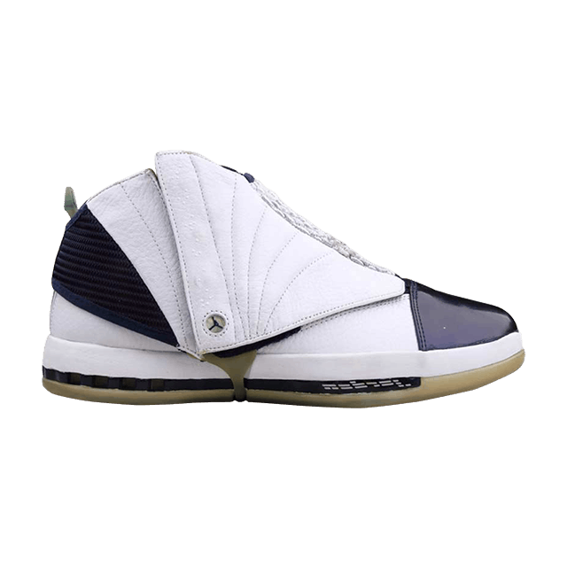 Air Jordan 16 OG White Midnight Navy