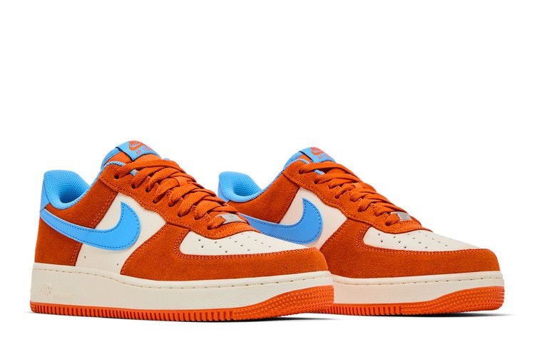 Nike Air Force 1 Low '07 LV8 Safety Orange University Blue Sneakers