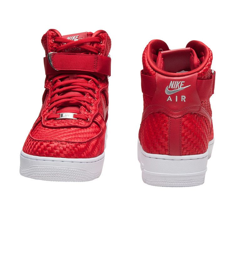 Nike Air Force 1 High Woven Gym Red