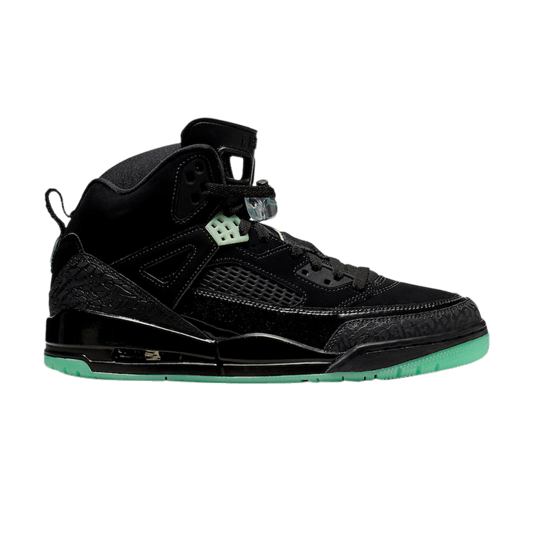Air Jordan Spizike Black Green Glow