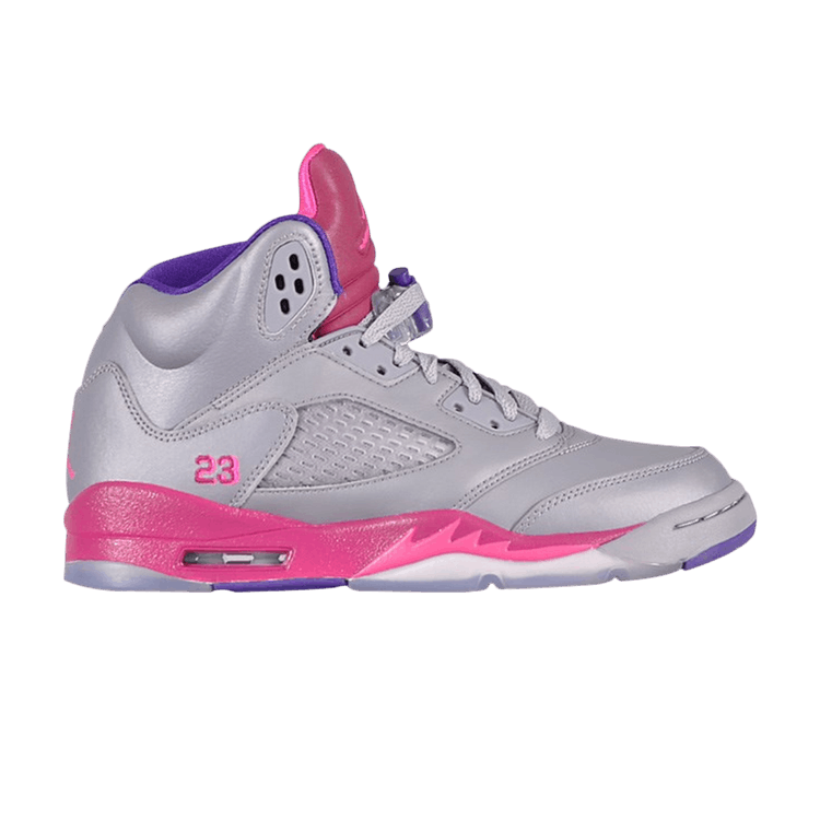 Air Jordan 5 Retro Cement Grey Pink (GS)
