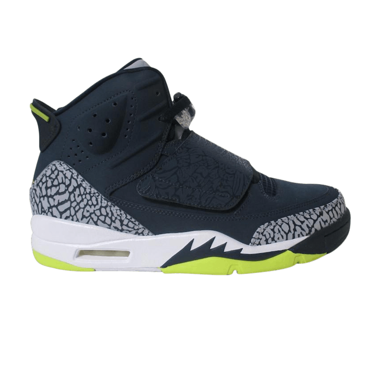 Air Jordan Son Of Armory Navy/Electrolime-White