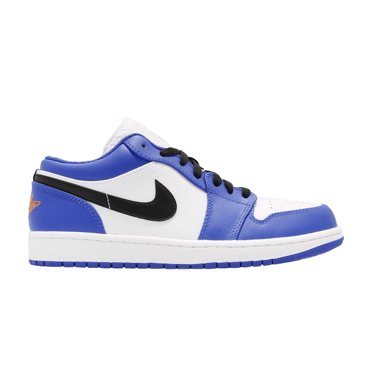 Air Jordan 1 Low Hyper Royal Orange Peel