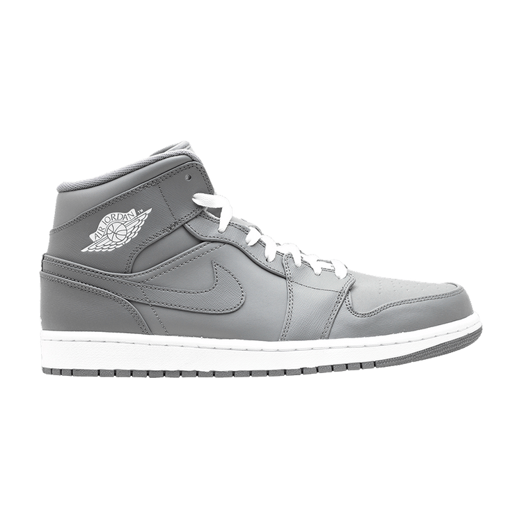 Air Jordan 1 Mid Cool Grey White