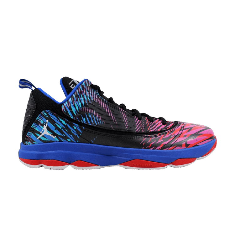 Air Jordan CP3.VI AE Black White Game Royal Sport Red