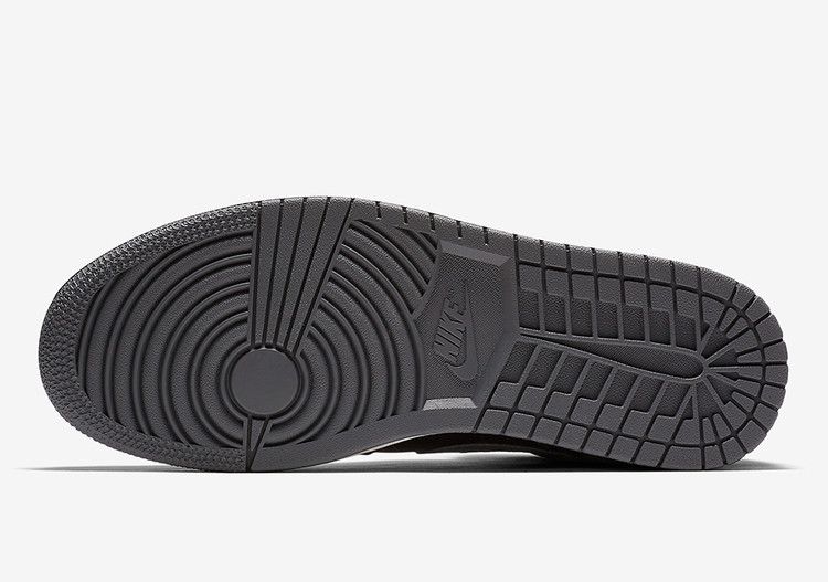 Air Jordan 1 Retro Mid Black Dark Grey