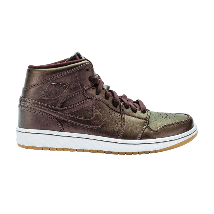 Air Jordan 1 Mid Nouveau Deep Burgundy Gum