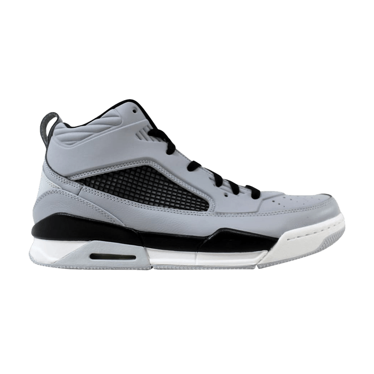 Air Jordan Flight 9.5 Wolf Grey Vibrant Yellow Pure Platinum