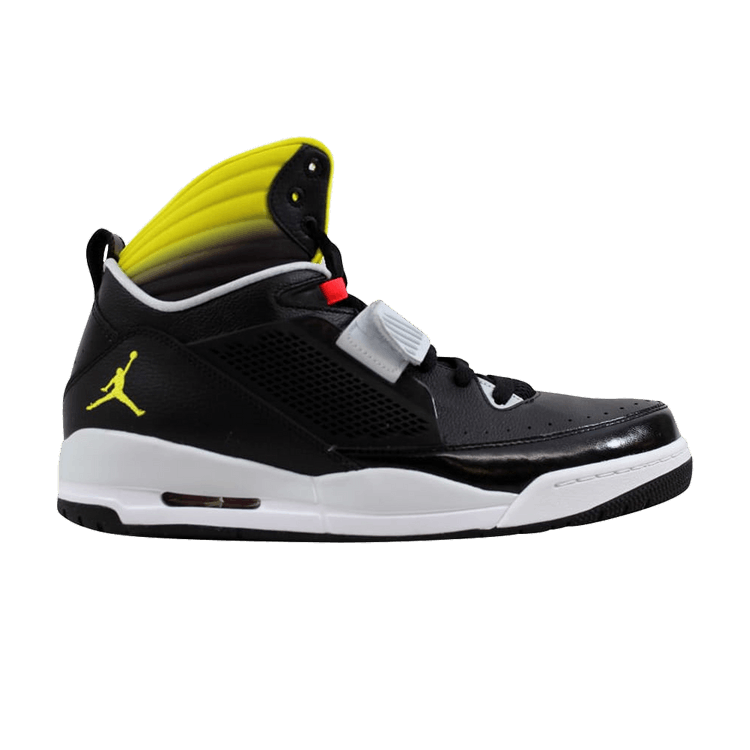 Air Jordan Flight 97 Black Vibrant Yellow Pure Platinum