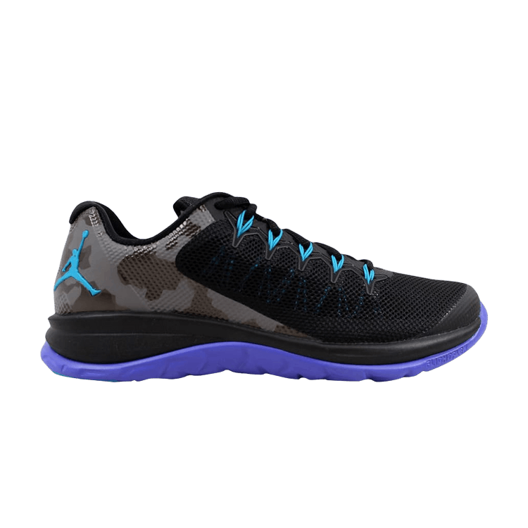 Air Jordan Flight Runner 2 Black Blue Lagoon Bright Concord