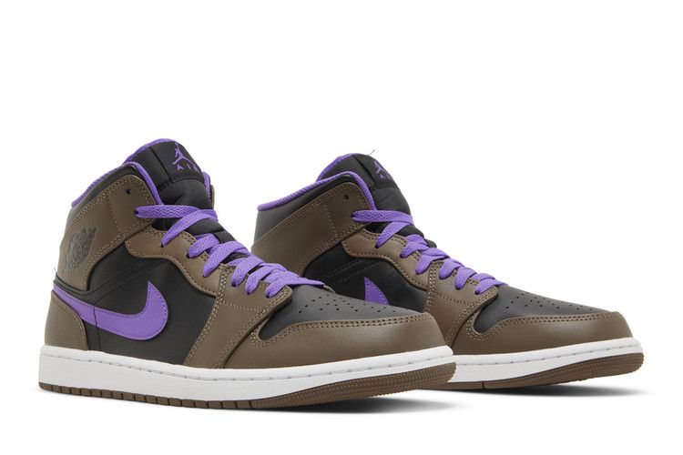 Air Jordan 1 Mid Purple Mocha