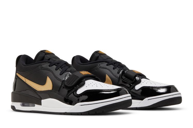 Air Jordan Legacy 312 Low Black Metallic Gold