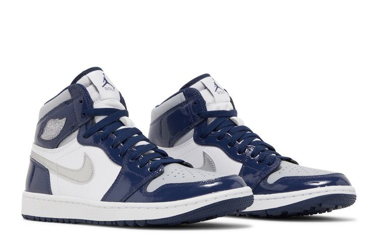 Air Jordan 1 Retro High Golf Patent Midnight Navy