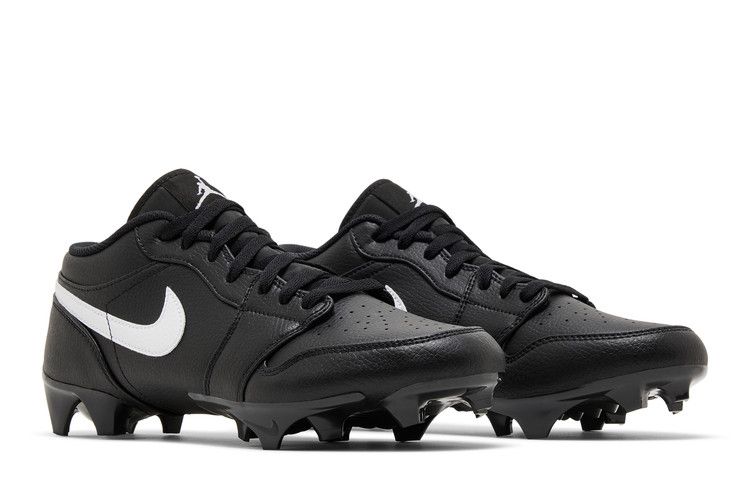 Air Jordan 1 Low TD Cleat Black White