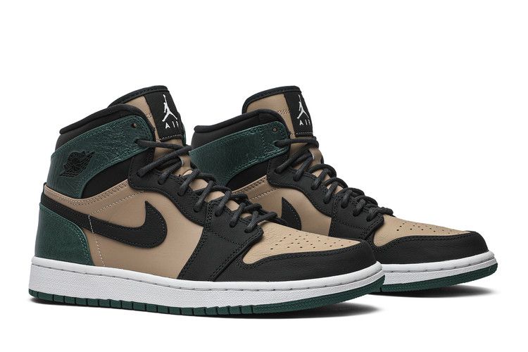 Air Jordan 1 Retro High Bio Beige Anthracite Mystic Green (Women's)