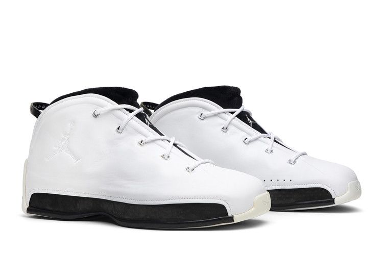 Air Jordan 18.5 OG White Black Chrome