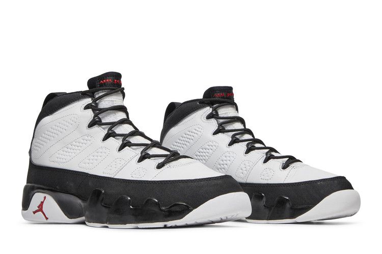 Air Jordan 9 Retro White Black Red (2002)