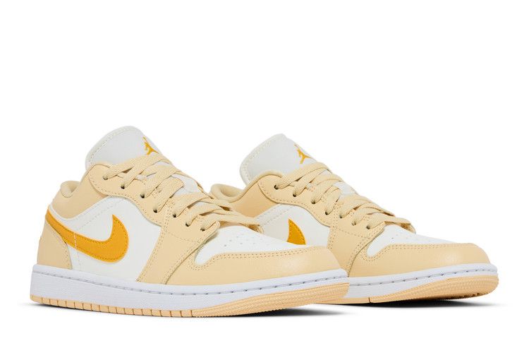 Air Jordan 1 Low Sail Yellow Ochre (Women's)