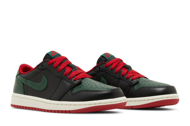 Air Jordan 1 Retro Low OG Gorge Green Varsity Red (Women's)