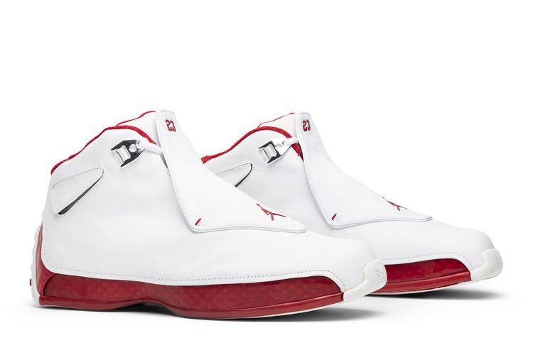 Air Jordan 18 OG White Red