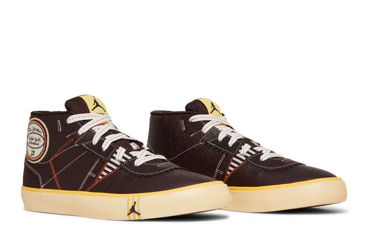 Air Jordan Series Mid Maison Chateau Rouge Brown