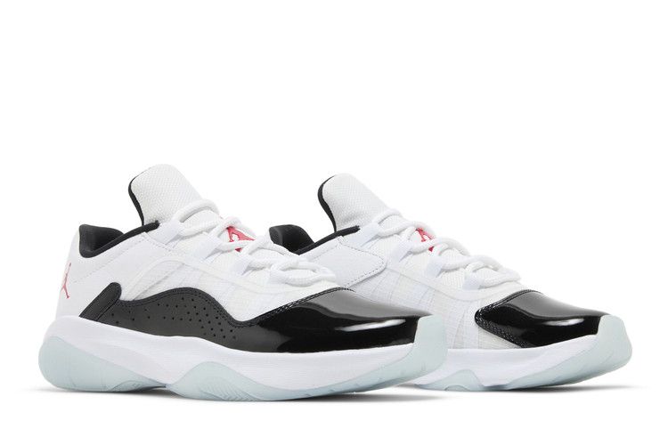 Air Jordan 11 CMFT Low White Black Blue Tint University Red (Women's)