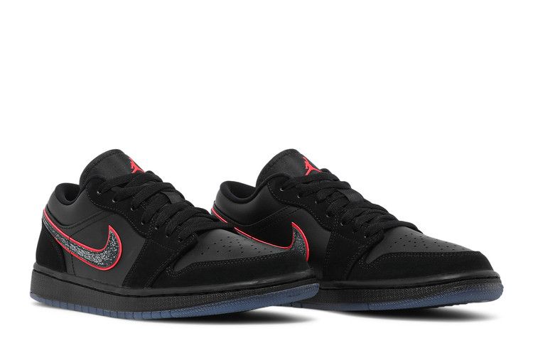 Air Jordan 1 Low Black Red Orbit