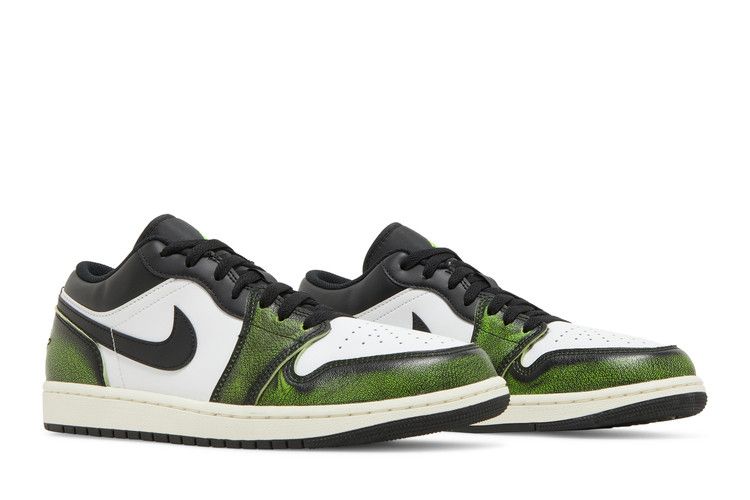 Air Jordan 1 Low Wear Away Electric Green