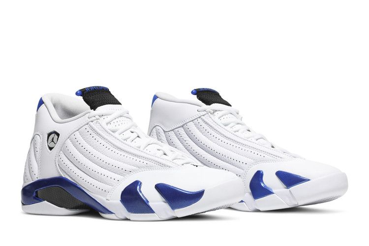 Air Jordan 14 Retro White Hyper Royal