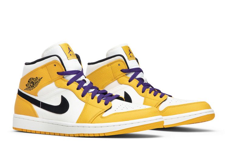 Air Jordan 1 Mid SE Lakers