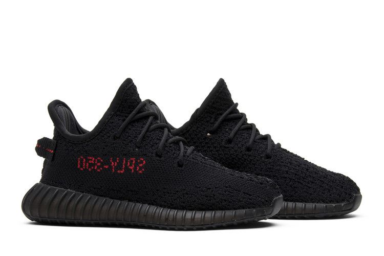 adidas Yeezy Boost 350 V2 Black Red (Infants)