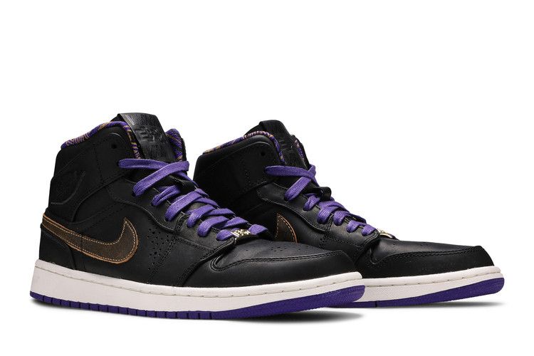 Air Jordan 1 Retro Mid Nouveau Black History Month (2014)