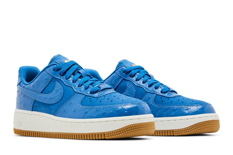 Nike Air Force 1 Low '07 LX Blue Ostrich (Women's) Sneakers