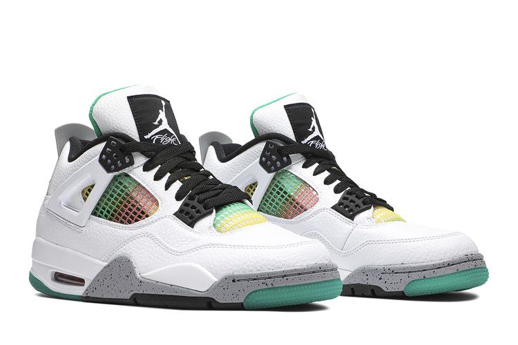 Air Jordan 4 Retro Lucid Green Rasta (Women's)