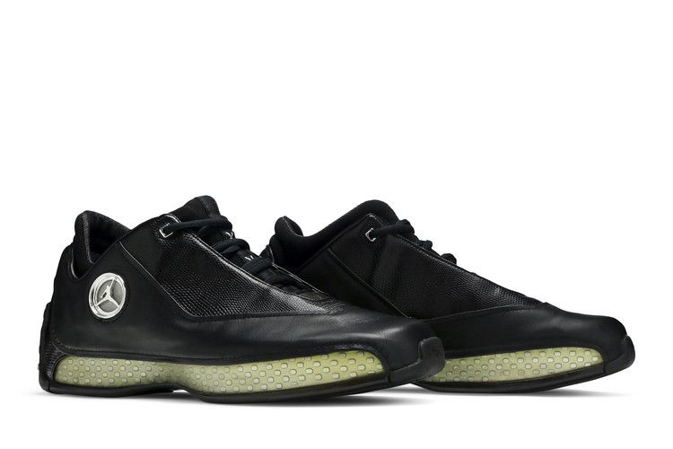 Air Jordan 18 OG Low Black Silver Chrome