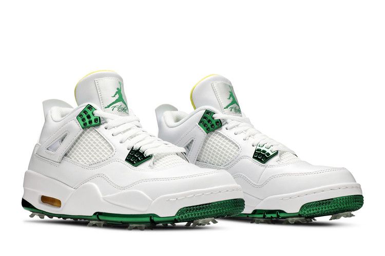 Air Jordan 4 Retro Golf Metallic Green