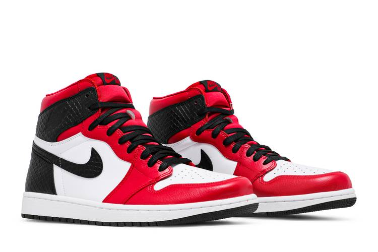 Air Jordan 1 Retro High Satin Snake Chicago (Women's)