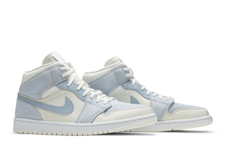 Air Jordan 1 Mid Mixed Textures Blue