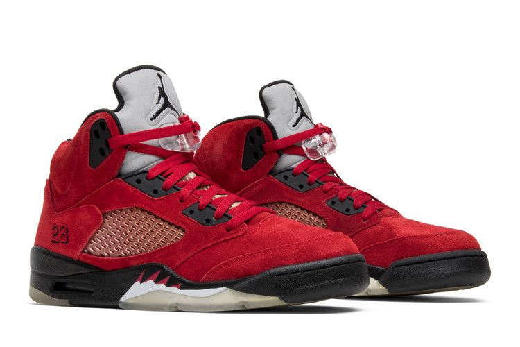 Air Jordan 5 Retro DMP Raging Bull Red Suede