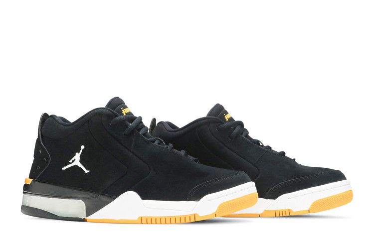 Air Jordan Big Fund Black White Gold