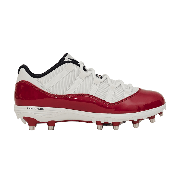 Air Jordan 11 Retro Low Cleat White Red