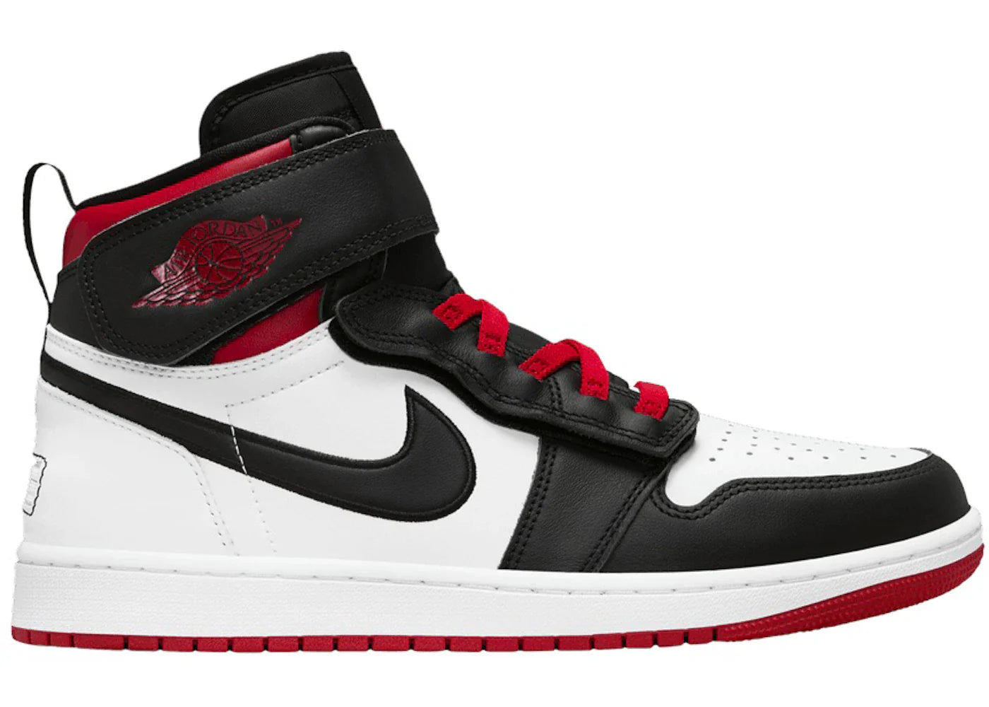Air Jordan 1 High FlyEase Gym Red Black Toe