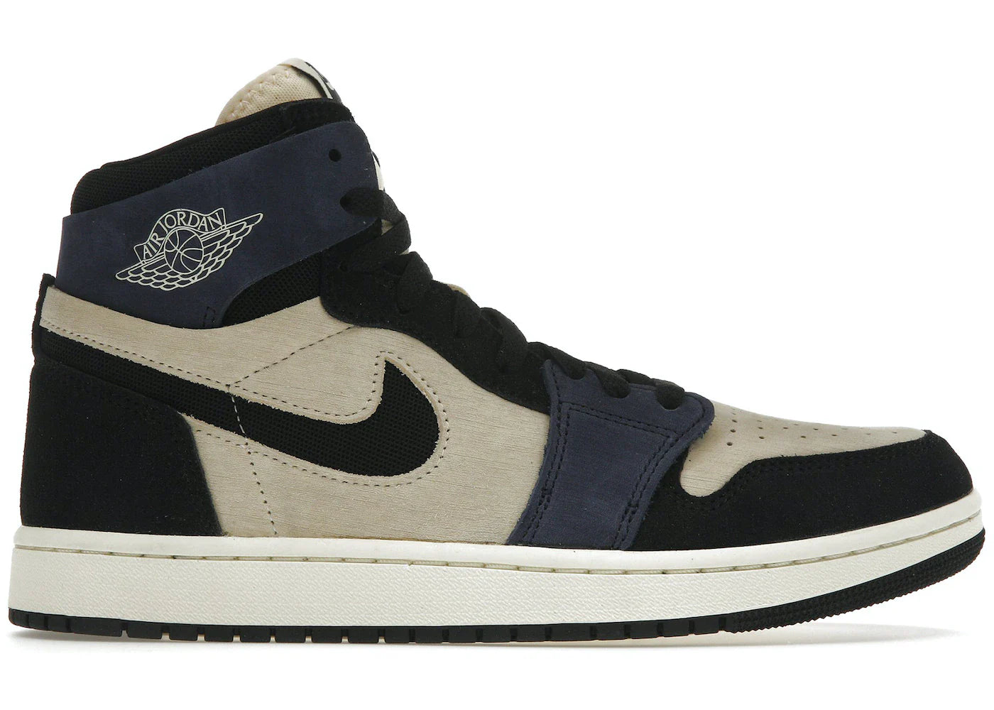 Air Jordan 1 High Zoom Air CMFT 2 Muslin Blackened Blue