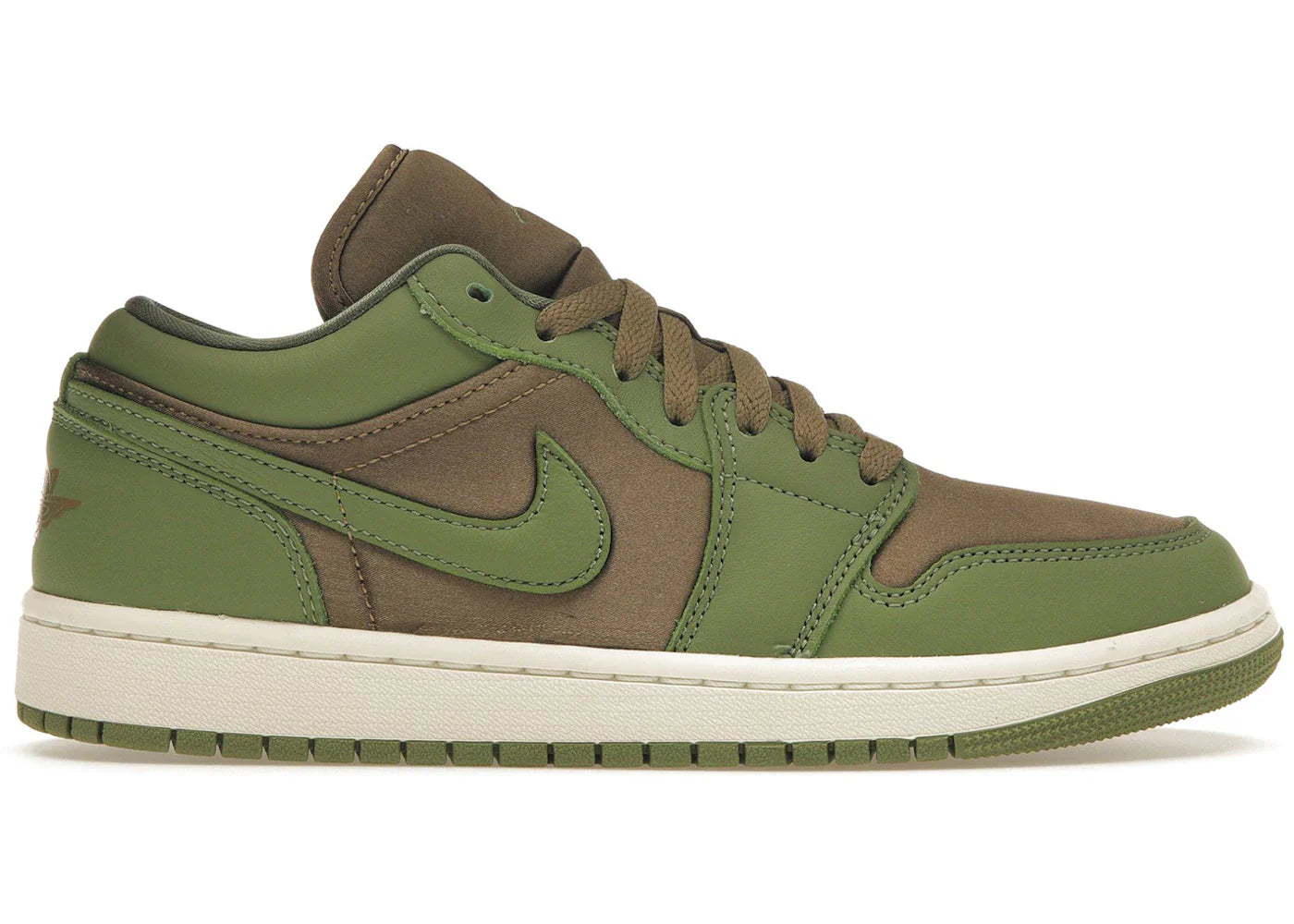 Air Jordan 1 Low SE Brown Kelp Sky J Light Olive (Women's)