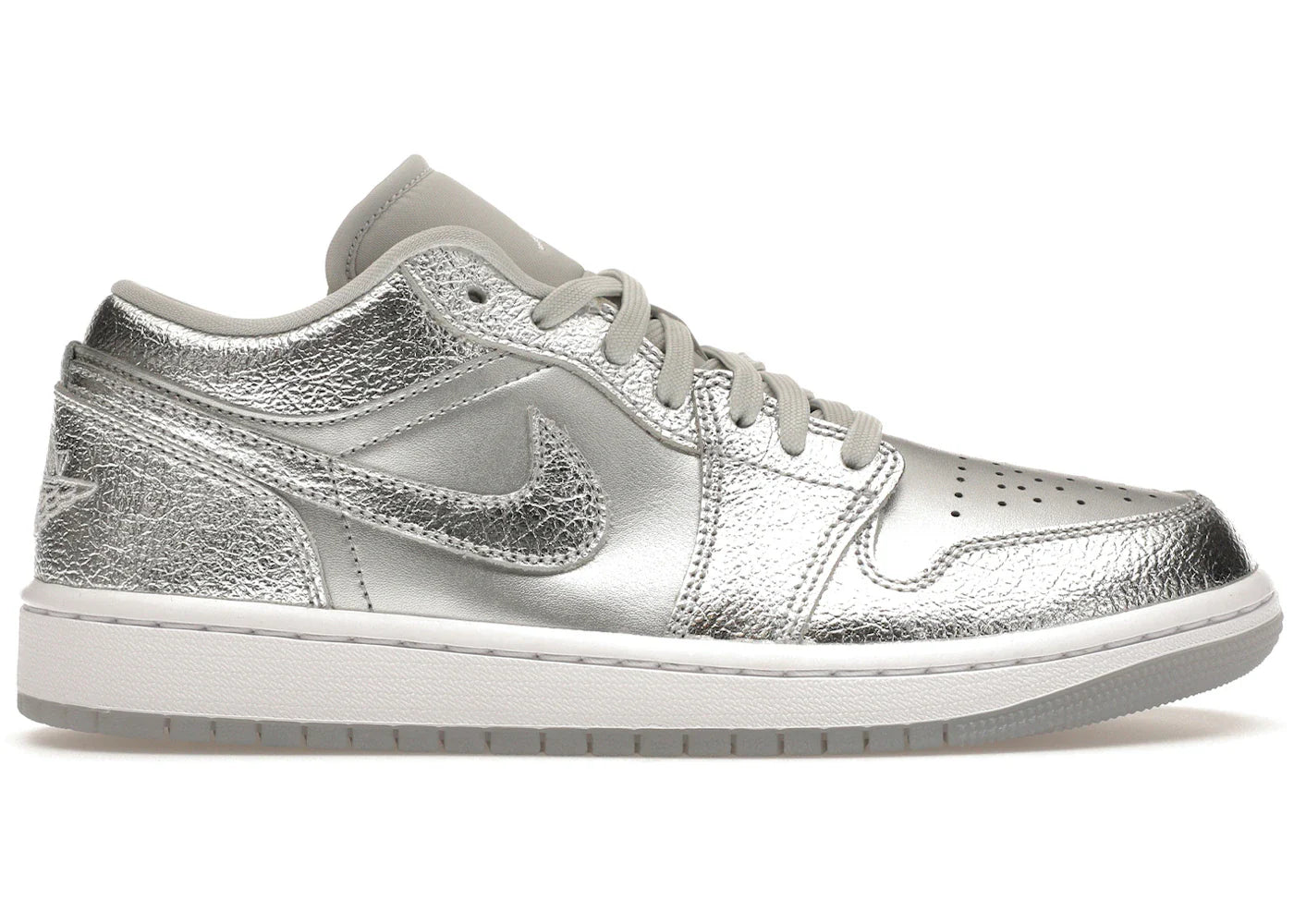 Air Jordan 1 Low SE Metallic Silver (Women's)