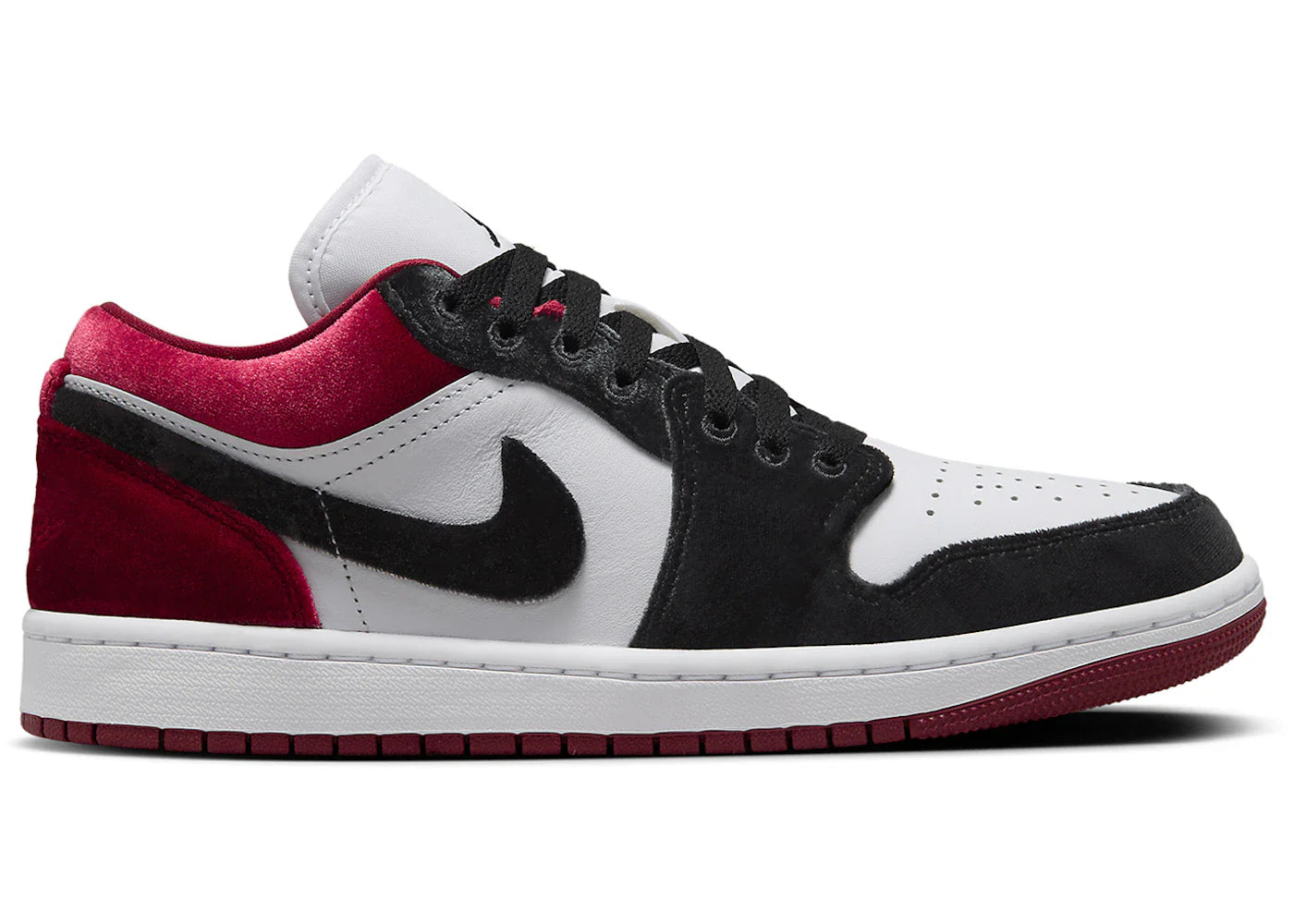 Air Jordan 1 Low SE Velvet Black Toe (Women's)