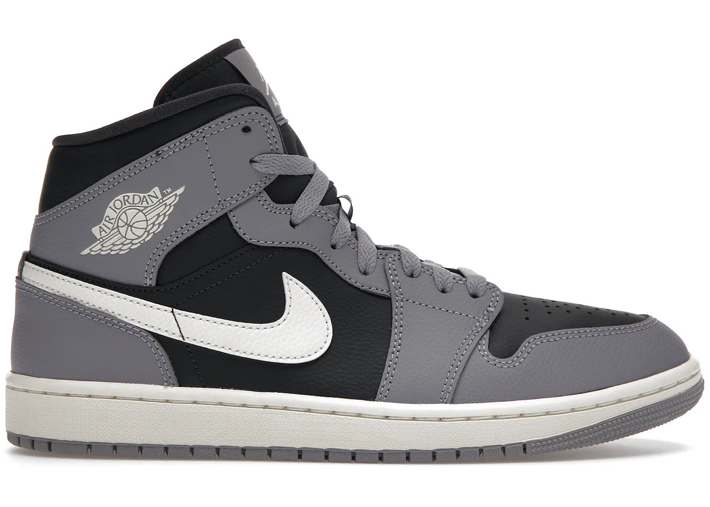 Air Jordan 1 Mid Cement Grey (Women's)