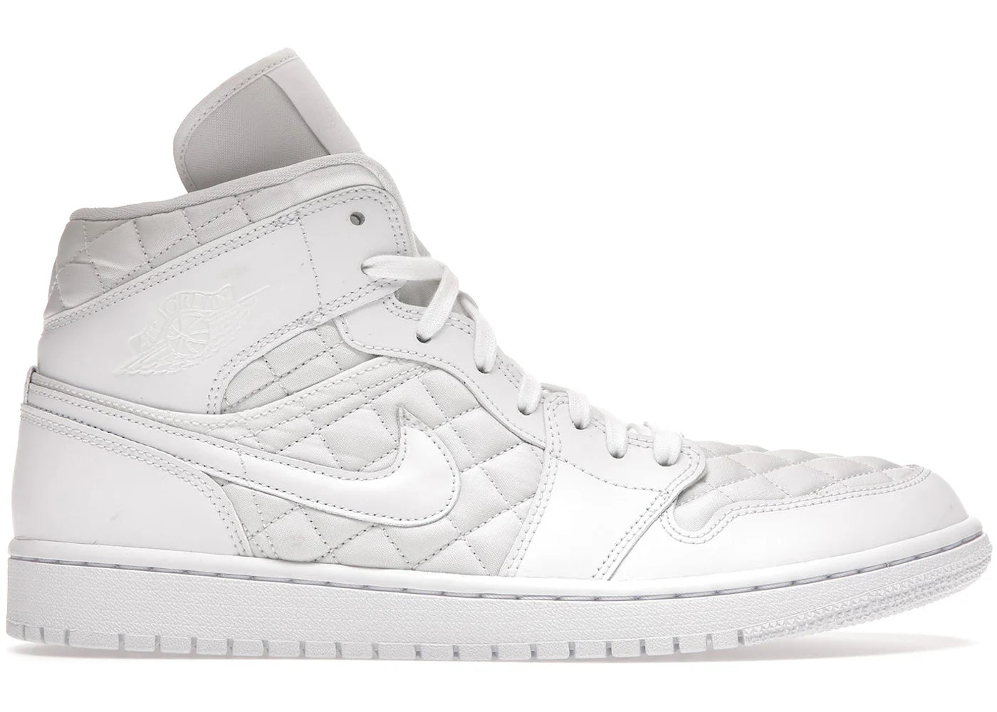 Air Jordan 1 Mid Quilted White (Women's)