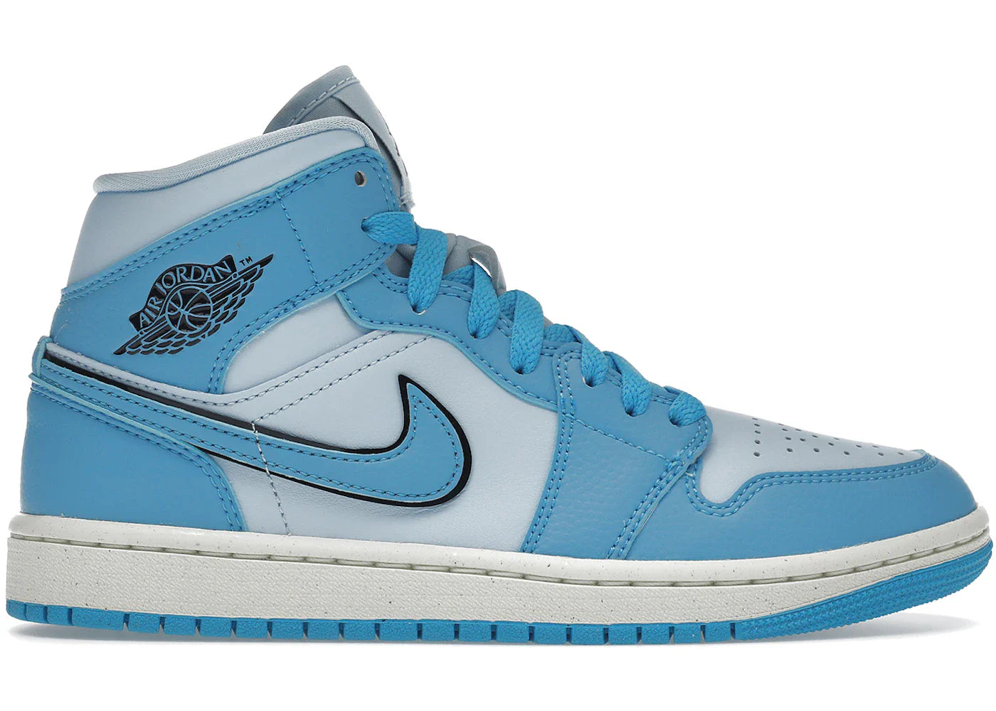 Air Jordan 1 Mid SE Ice Blue (Women's)
