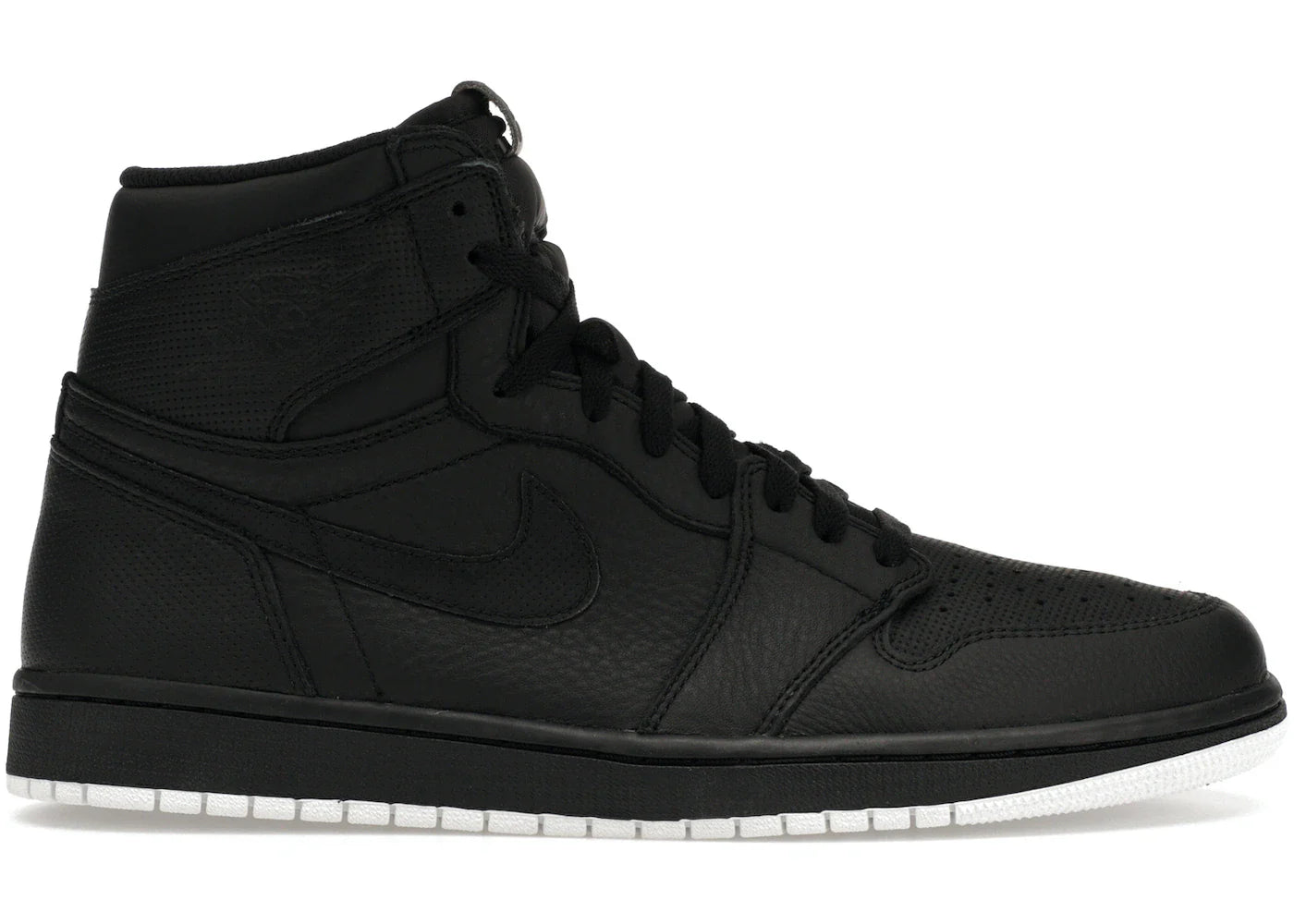 Air Jordan 1 Retro Black Perforated